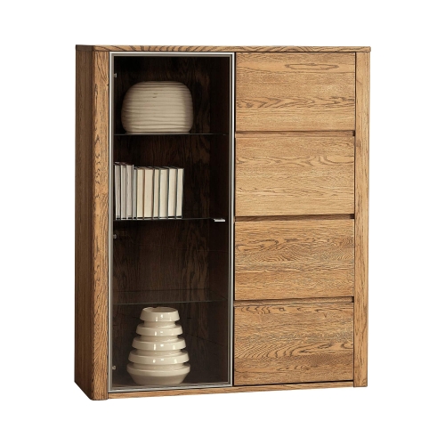 Kredens dębowy IV Orlando olej bursztyn