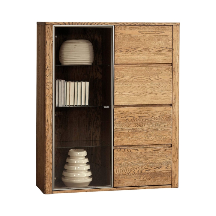 Kredens dębowy IV Orlando olej bursztyn