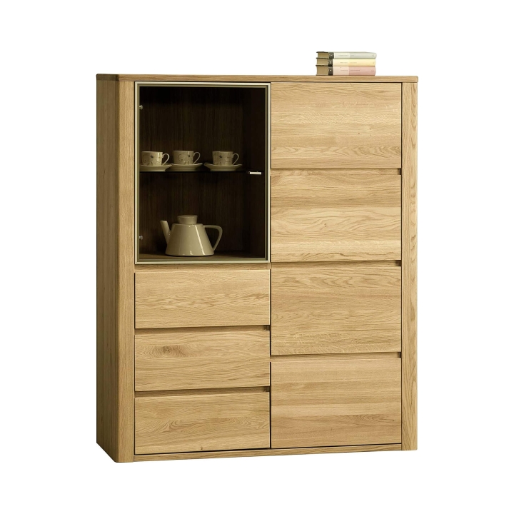 Kredens dębowy III Orlando olej natura