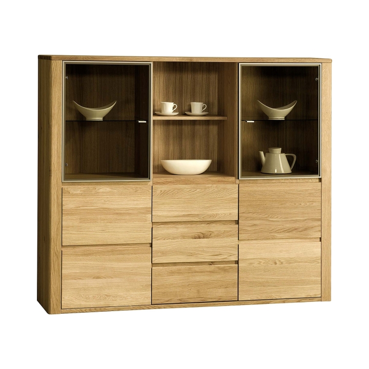 Kredens dębowy II Orlando olej natura