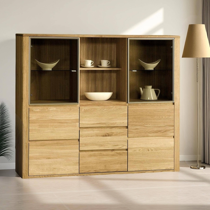 Kredens dębowy II Orlando olej natura