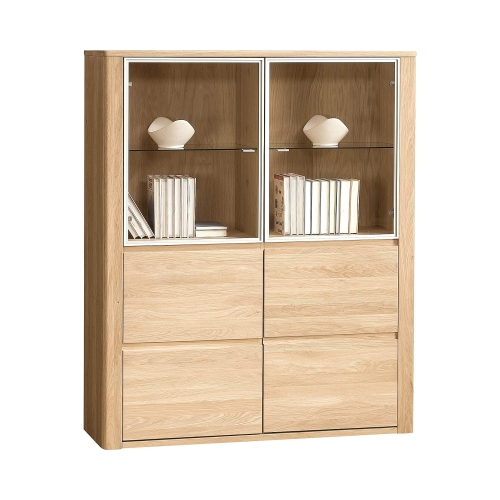 Kredens dębowy I Orlando olej bianco