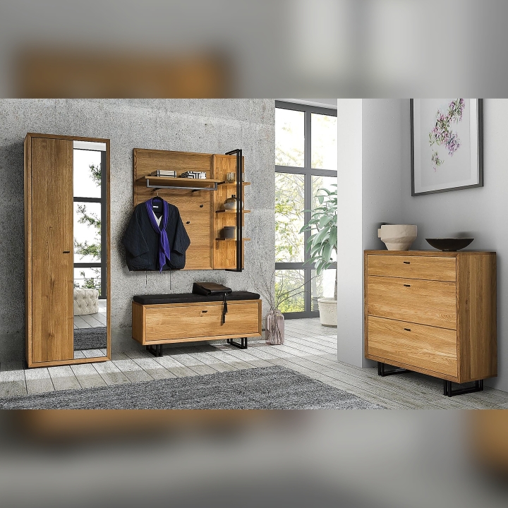 Szafka na buty dębowa Vigo III olej natura