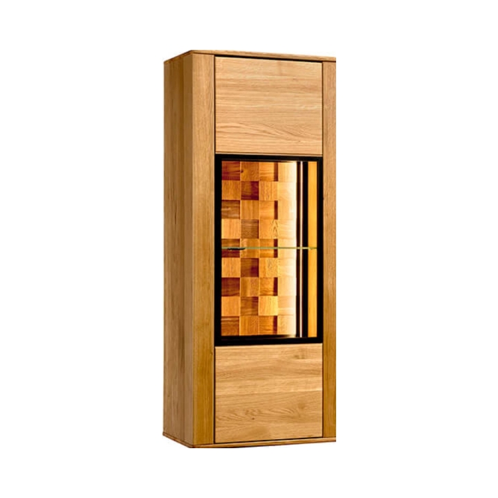 Szafka wisząca dębowa Luna olej natura