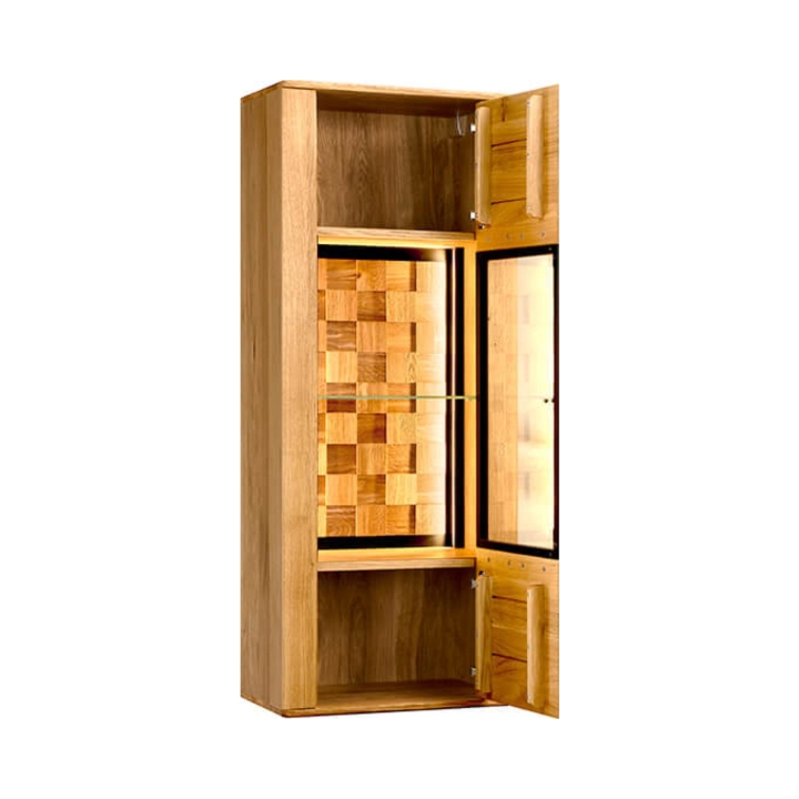 Szafka wisząca dębowa Luna olej natura