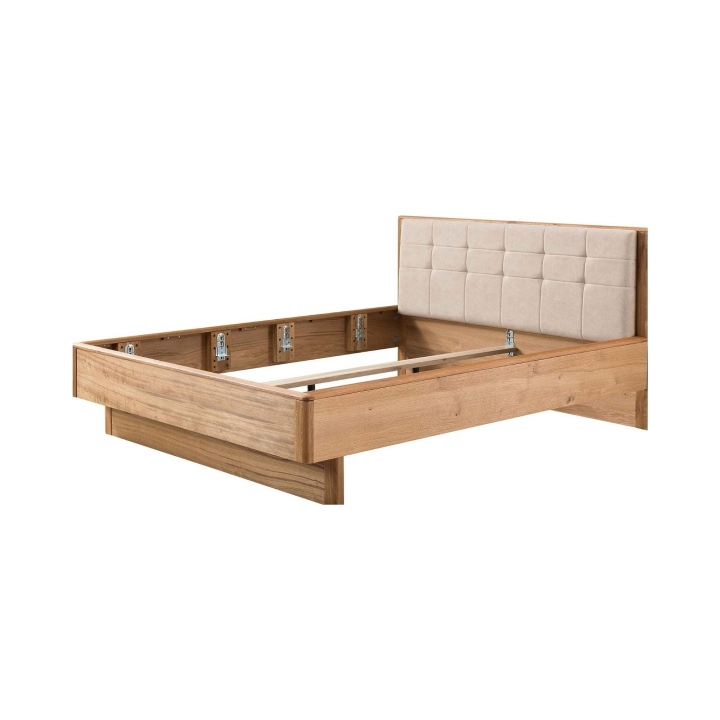 Łóżko dębowe Denver II dąb rustical 180x200