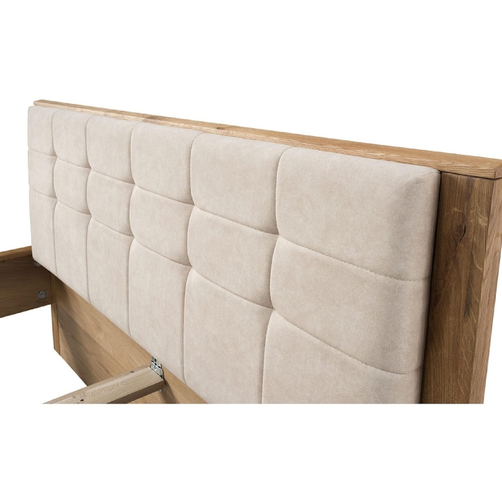 Łóżko dębowe Denver dąb rustical 90x200