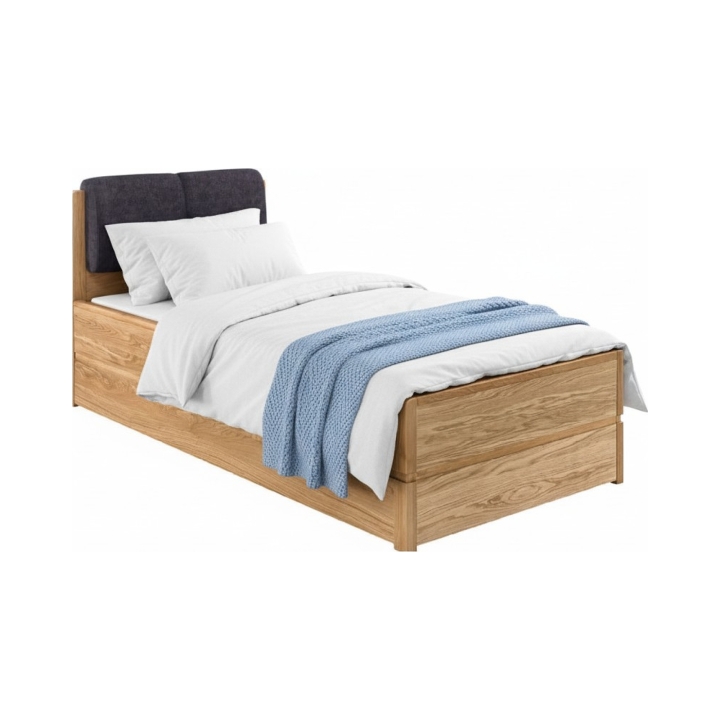 Łóżko dębowe Atlanta olej natura 90x200