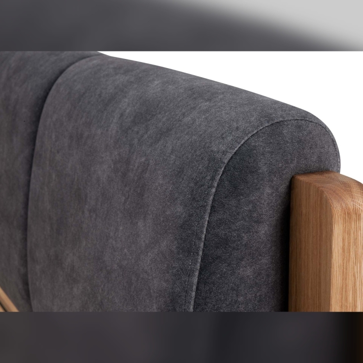 Łóżko dębowe Atlanta olej natura 180x200