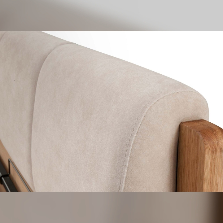 Łóżko dębowe Atlanta olej natura 200x200