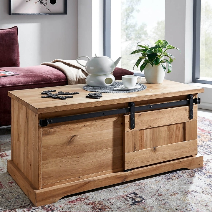 Stolik kawowy dębowy I Nyks