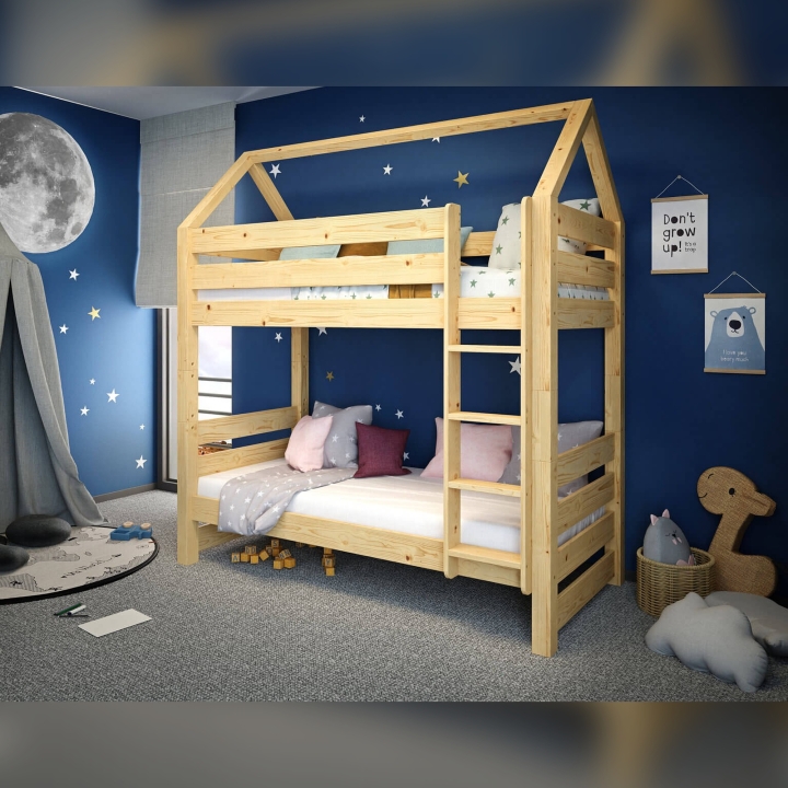 Daszek do łóżka Jan, Pięterko, Antresola sosna