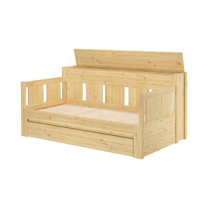 Pojemnik na materac do łóżka Monia sosna