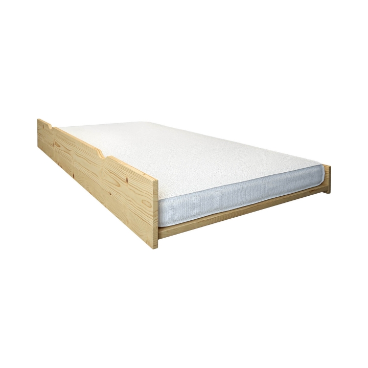 Szuflada na materac do łóżka 3 osobowego/Sen Trio sosna