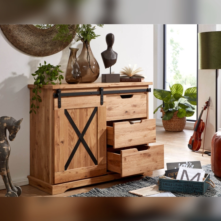 Komoda dębowa I Nyks