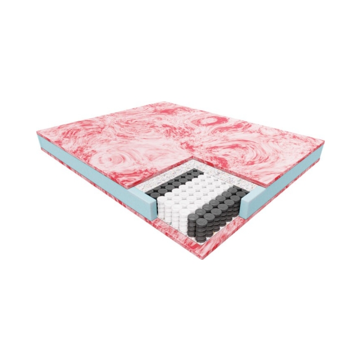 Materac kieszeniowo-piankowy średni Tauris 90x200