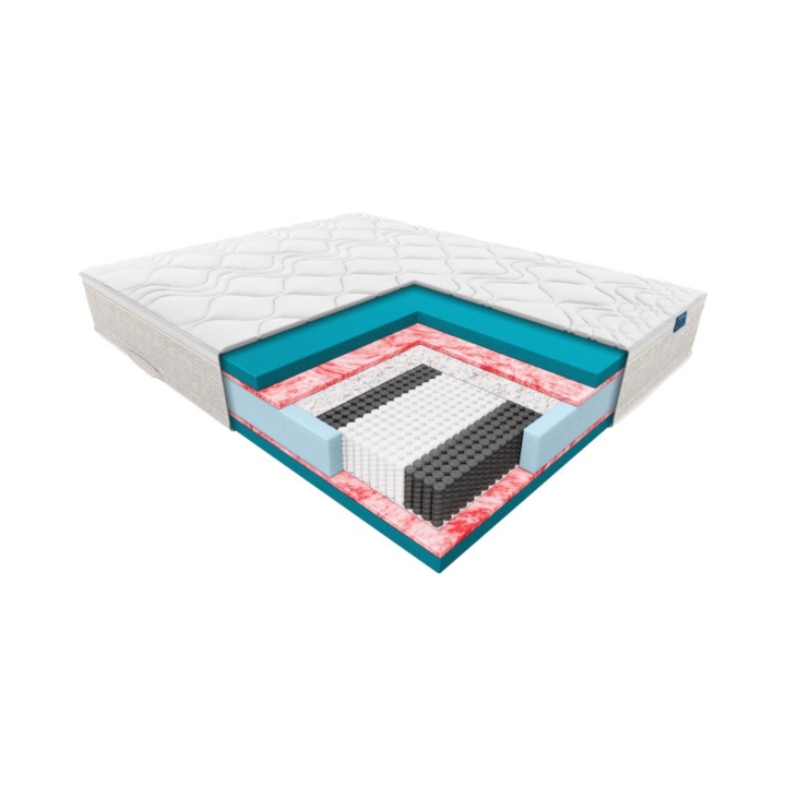 Materac kieszeniowo-termoelastyczny średni Hybris 120x200