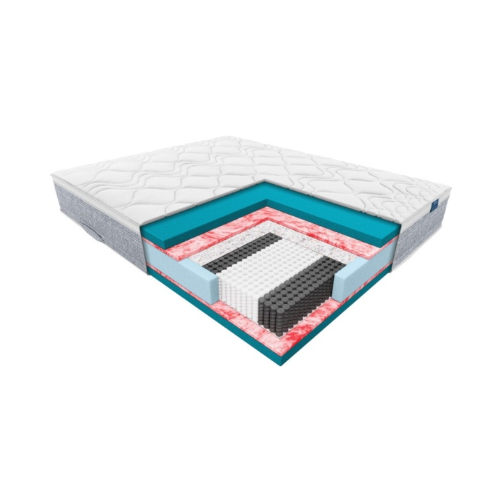 Materac kieszeniowo-termoelastyczny średni Hybris 90x200