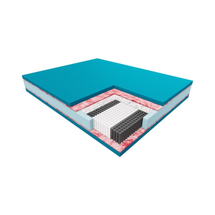 Materac kieszeniowo-termoelastyczny średni Hybris 90x200