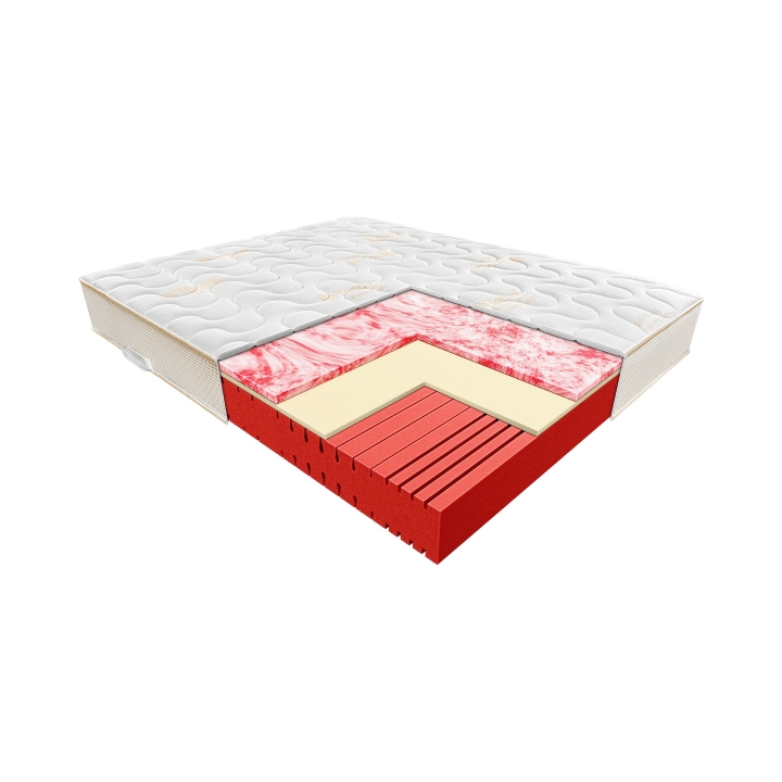 Materac piankowy sztywny średni Pola 120x200