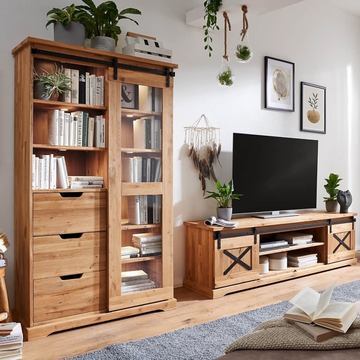 Witryna dębowa II Nyks