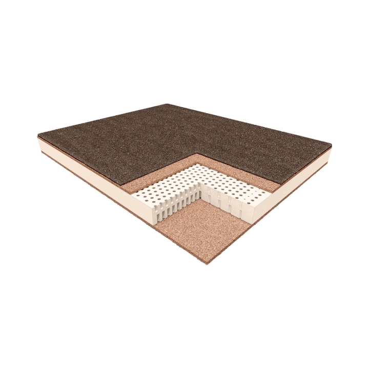 Materac lateksowo-kokosowy twardy Zeus 120x200