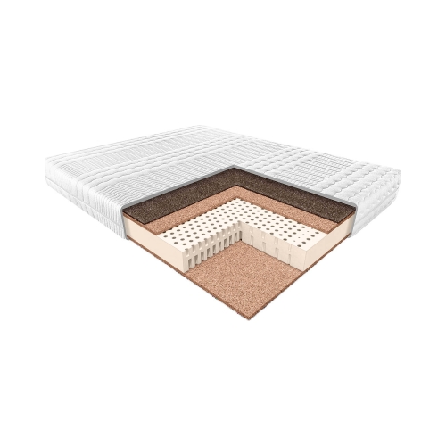 Materac lateksowo-kokosowy twardy Zeus 100x200