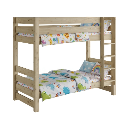 Łóżko piętrowe 90x200 Jan lakier sosna