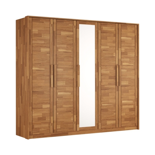 Szafa dębowa z lustrem Timo V