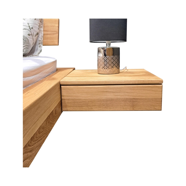 Wisząca szafka nocna dębowa LOVI