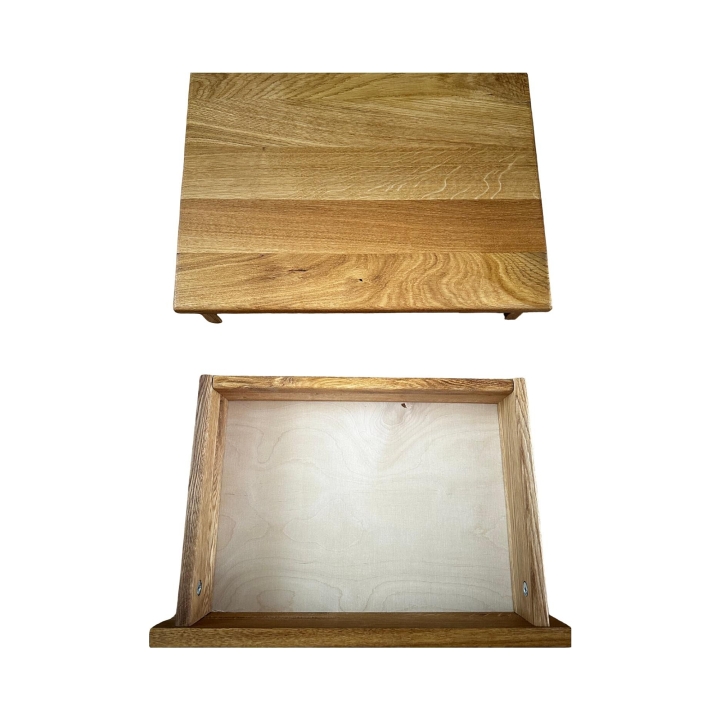 Wisząca szafka nocna dębowa LOVI