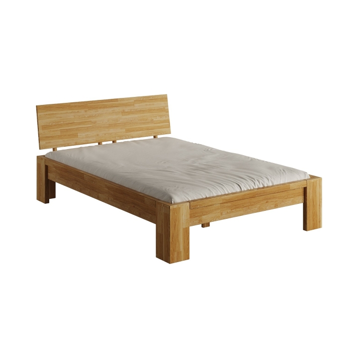 Łóżko dębowe Montana 120x200