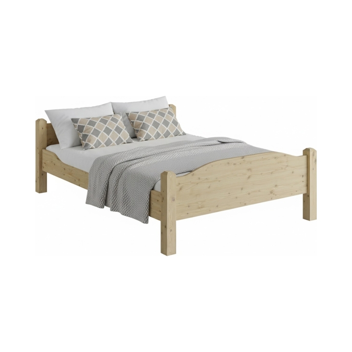 Łóżko sosnowe Liva 140x200