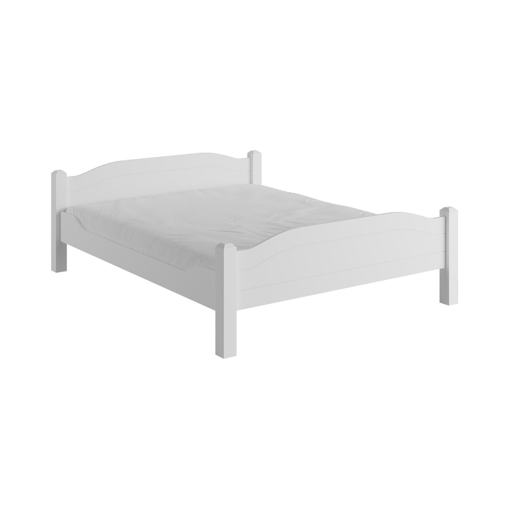 Łóżko sosnowe Liva 180x200 białe