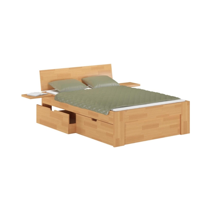 Łóżko bukowe Ole 140x200