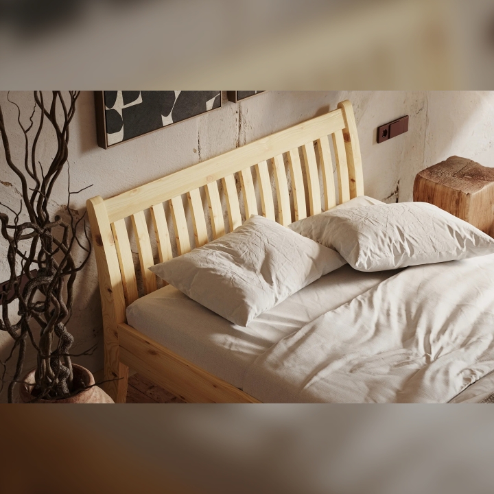 Łóżko sosnowe Tonja 160x200