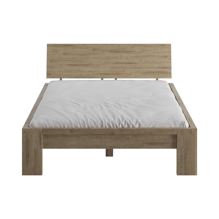 Łóżko dębowe Montana 140x200 rustical