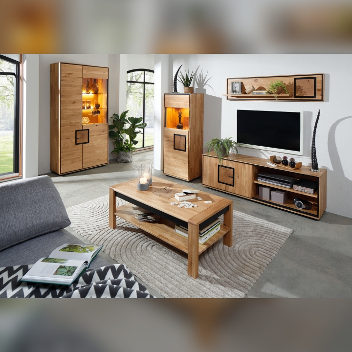 Kredens dębowy I lewy Lunare