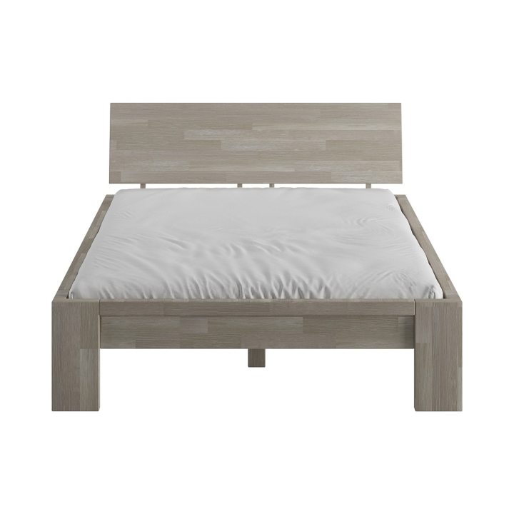 Łóżko dębowe Montana 120x200 sonoma