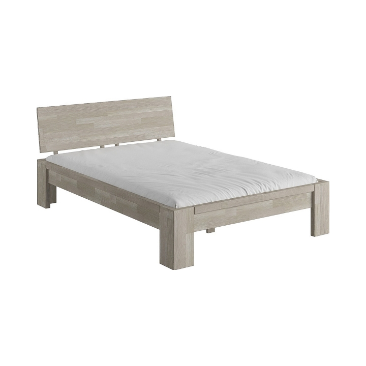 Łóżko dębowe Montana 180x200 sonoma