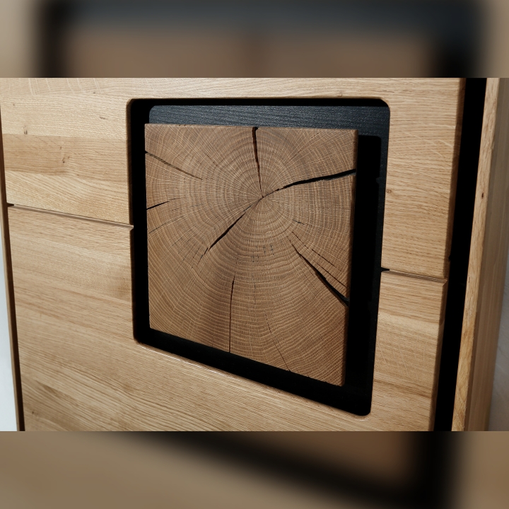 Komoda dębowa I Lunare