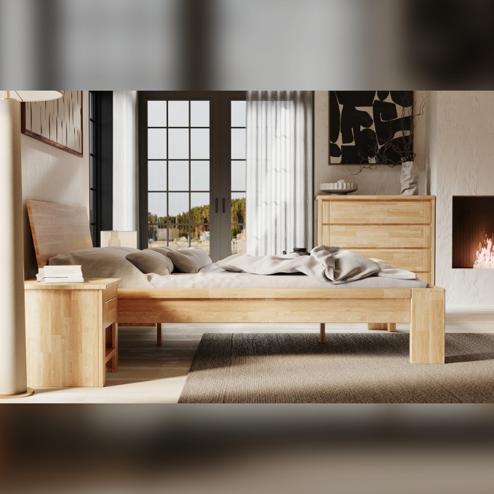 Szafka nocna dębowa Verona olej