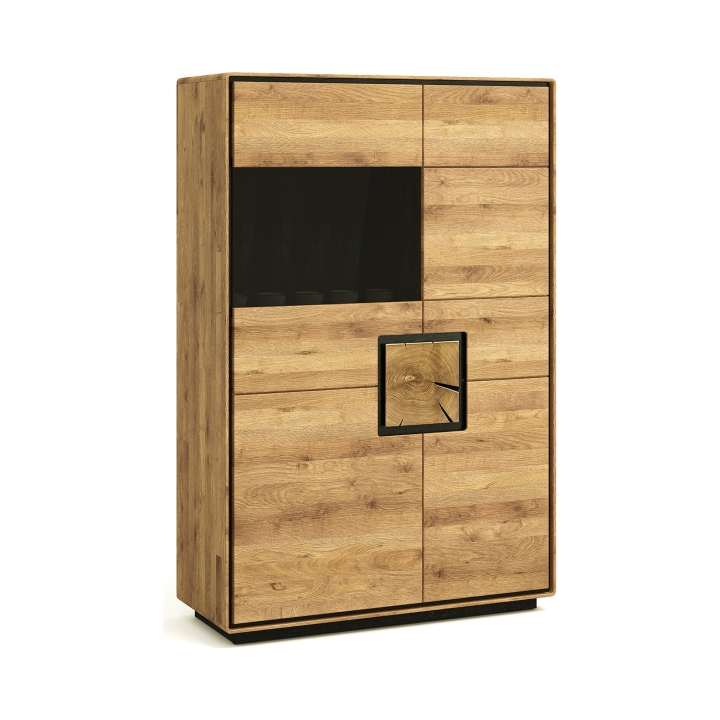 Kredens dębowy II lewy Lunare