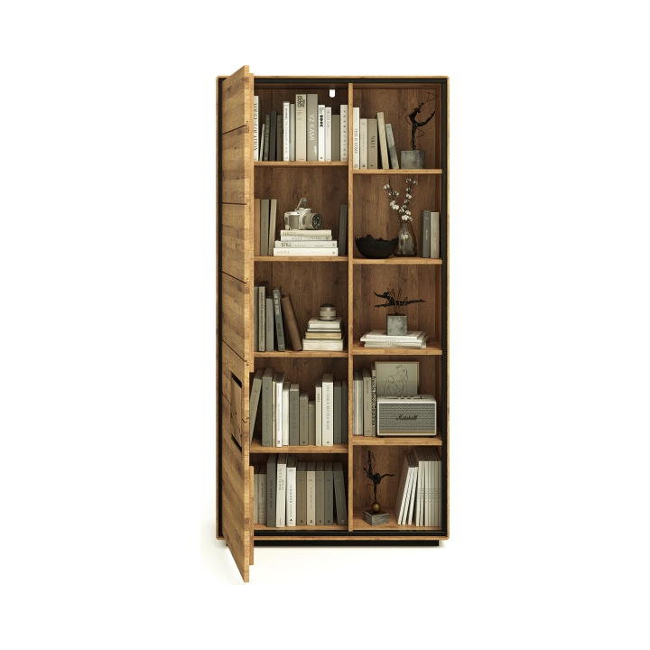 Regał dębowy Lunare olej