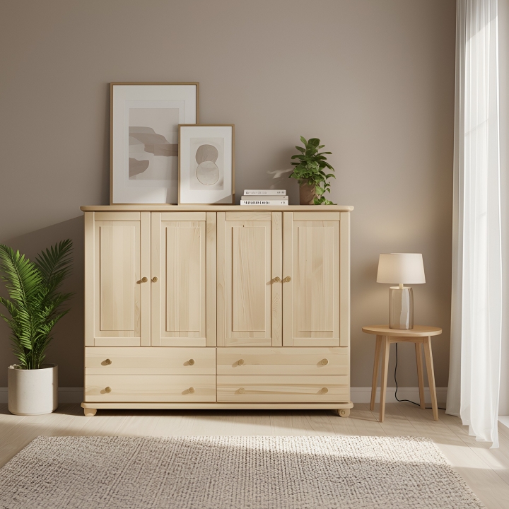 Komoda sosnowa Klasyk KD-116 lakier