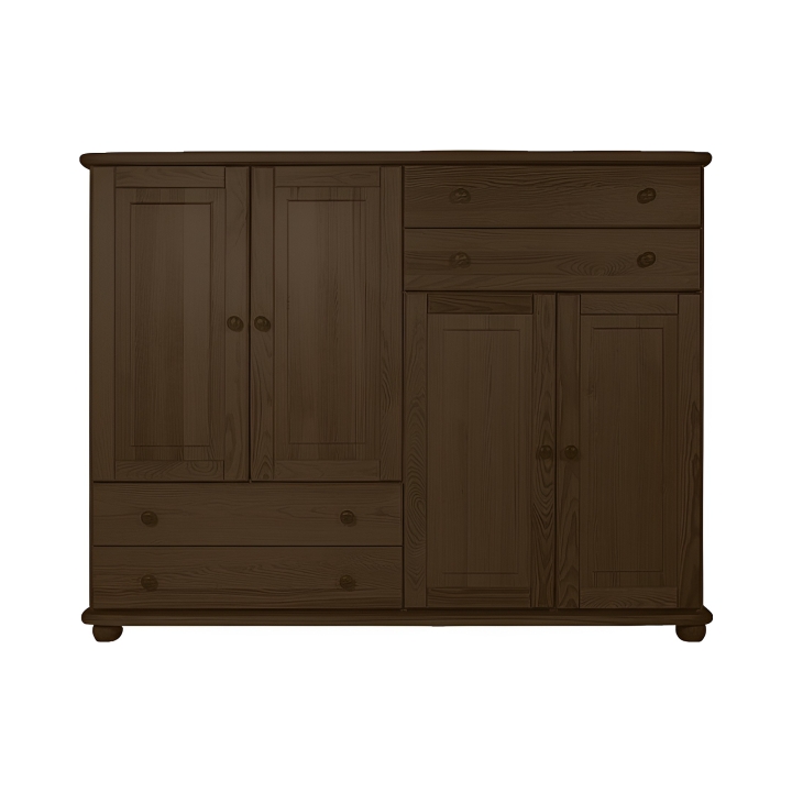 Komoda sosnowa Klasyk KD-115 bejca