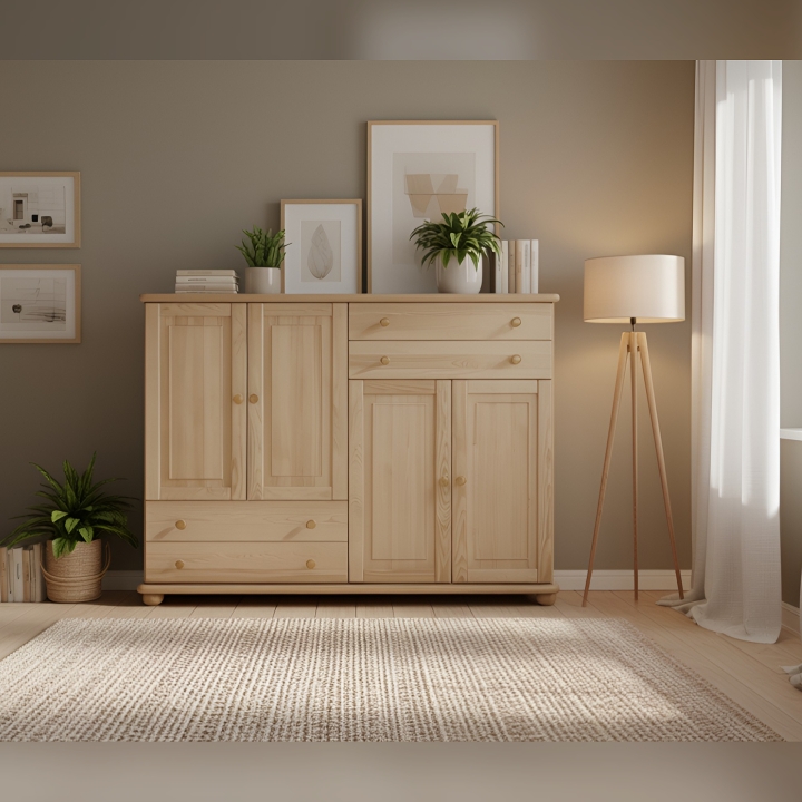 Komoda sosnowa Klasyk KD-115 lakier