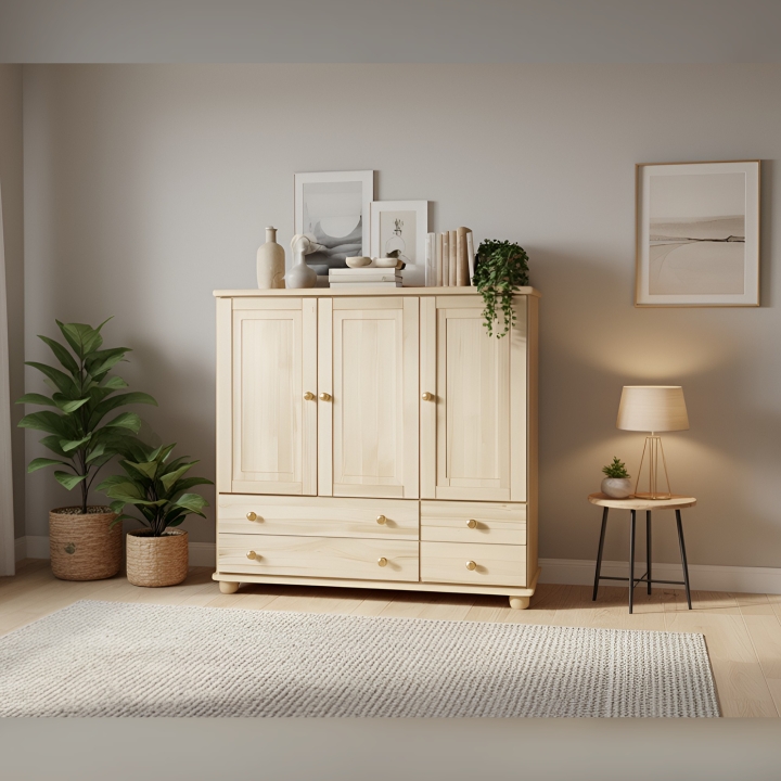 Komoda sosnowa Klasyk KD-114 lakier