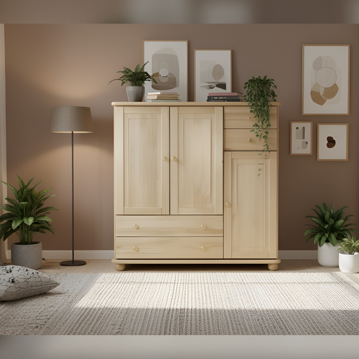 Komoda sosnowa Klasyk KD-113 lakier