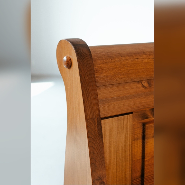 Łóżko sosnowe z szufladami Sycylia 180x200